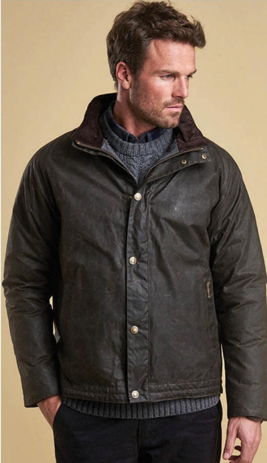 mens barbour jacket olive