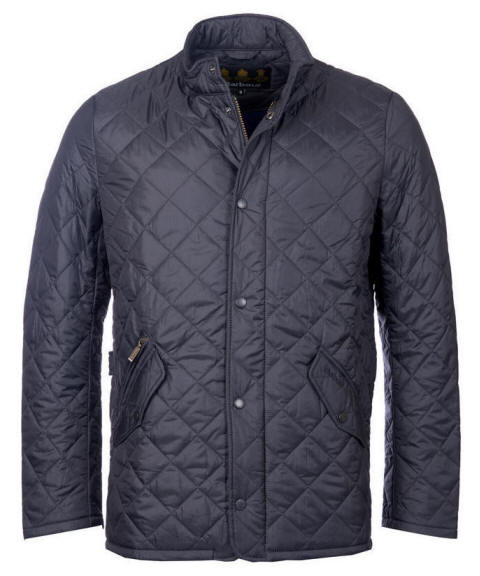 Barbour Mens Flyweight Chelsea Quilted Jacket Jacket Navy - MQU0007NY92