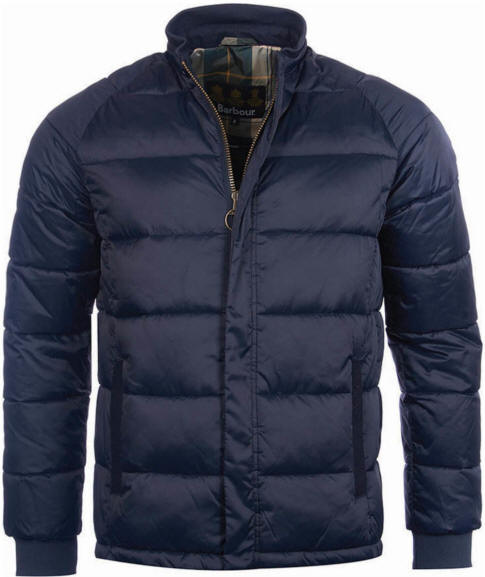 barbour navy jacket mens