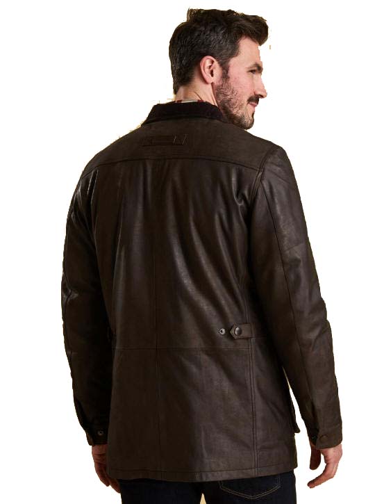 barbour biker jacket mens