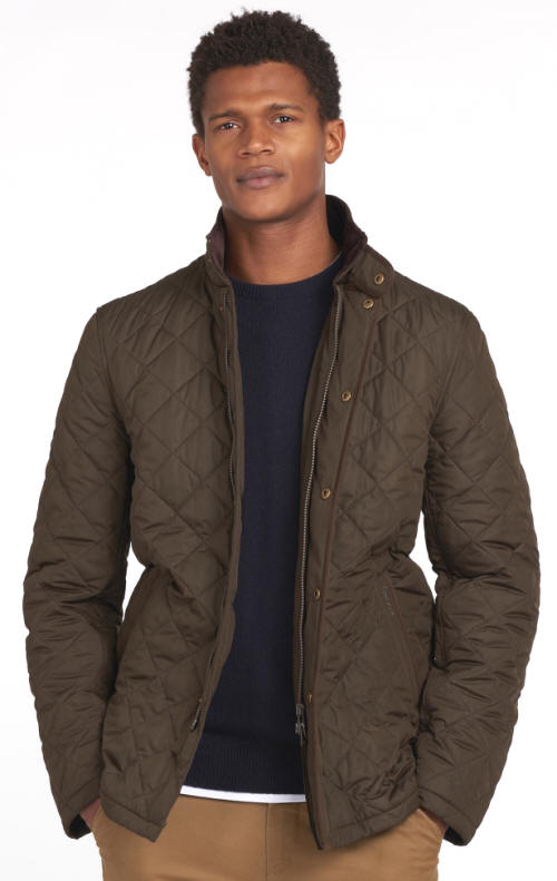 Barbour Mens Levisham Quilt Jacket - Olive MQU1319OL51 | Red Rae Town ...