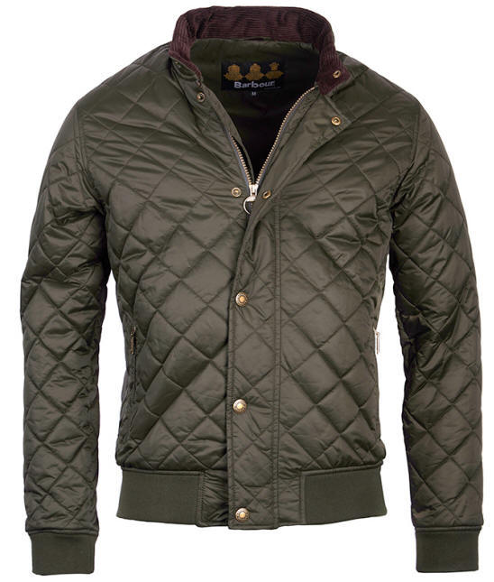 barbour bomber jacket mens