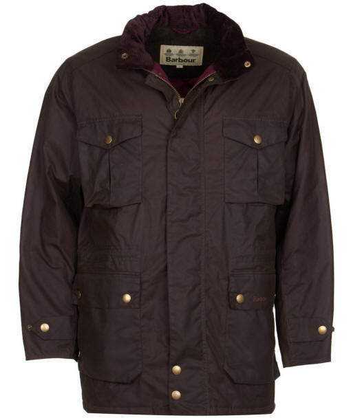 Barbour Mens Newcastle Wax Cotton Jacket - Olive MWX1413OL95 | Red Rae ...