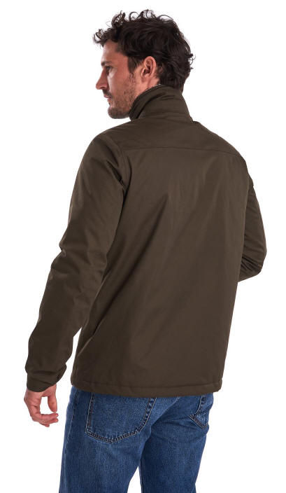 Barbour Mens Scout Waterproof Breathable Jacket Dark Olive ...