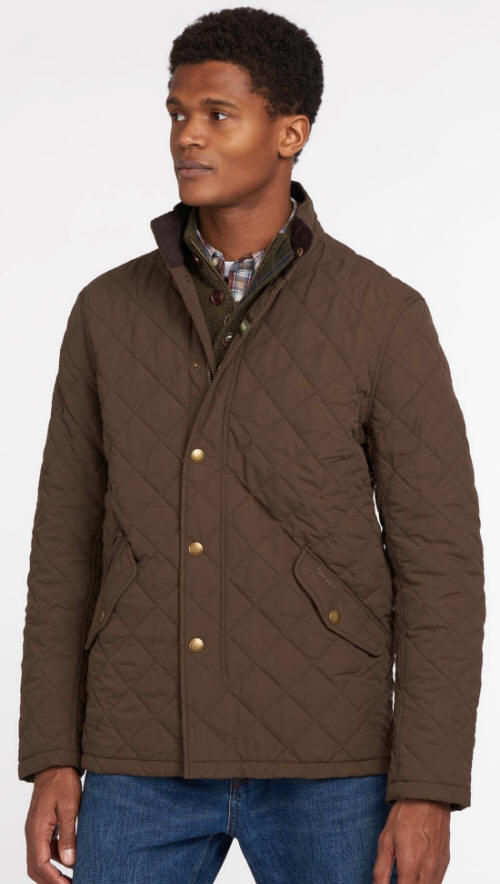 Barbour Mens Shovelar Quilted Jacket Olive - MQU0784OL73 | Red Rae Town ...