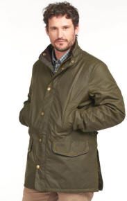 Barbour Corbridge Wax Olive Jacket | Red Rae Town & Country