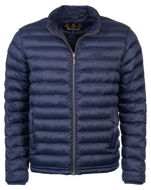 barbour quilted bomber jacket