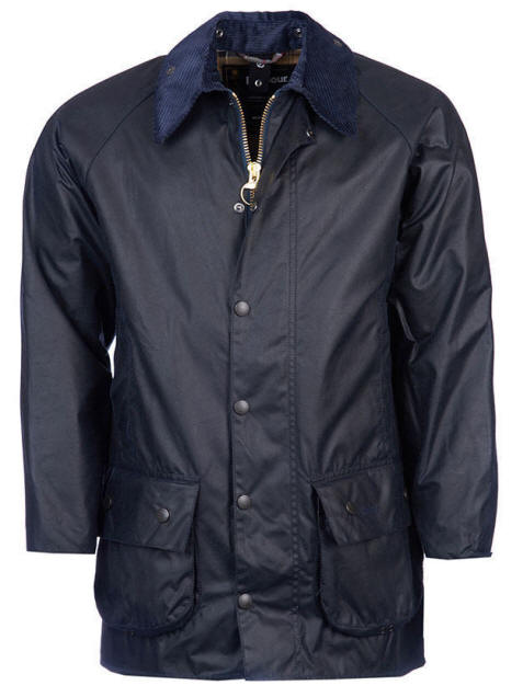 Barbour Mens Wax Rustic Beaufort Jacket Navy - MWX0017NY91 | Red Rae ...