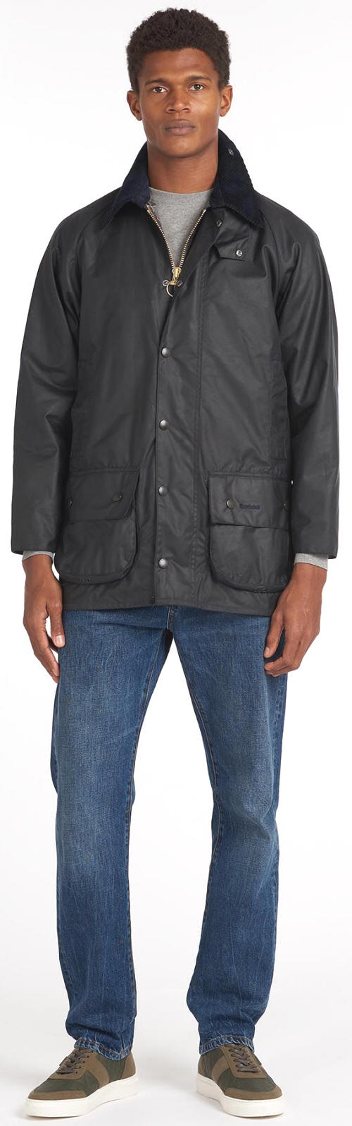 Barbour Mens Wax Beaufort Jacket - Navy MWX0017NY91 | Red Rae Town Barbour Mens Wax Beaufort Jacket - Navy MWX0017NY91 | Red Rae Town
