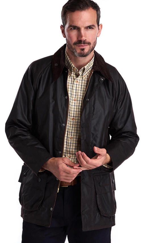 Barbour Beaufort Wax Jacket Brown BARK