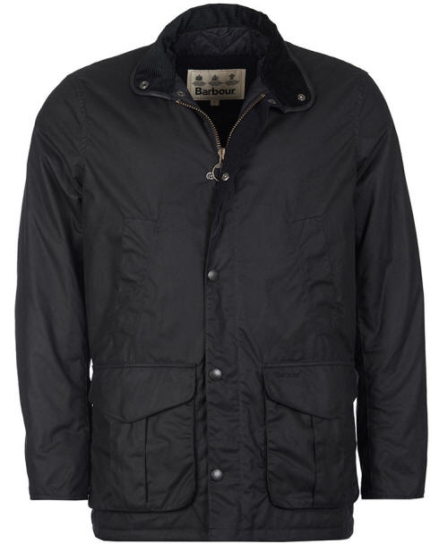Barbour Hereford Wax Jacket Navy MWX1213NY92| Red Rae Town & Country