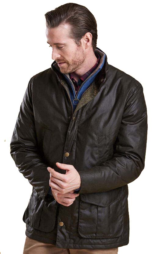 barbour hereford navy