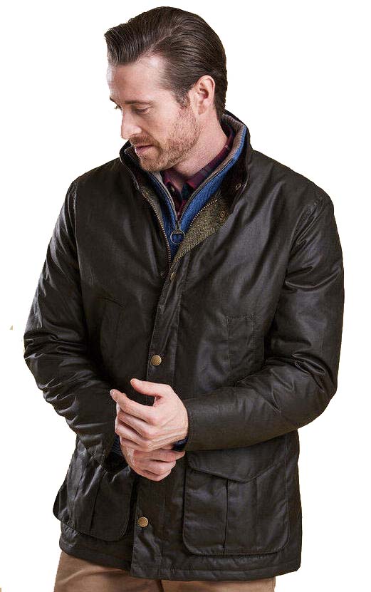 barbour hereford jacket olive