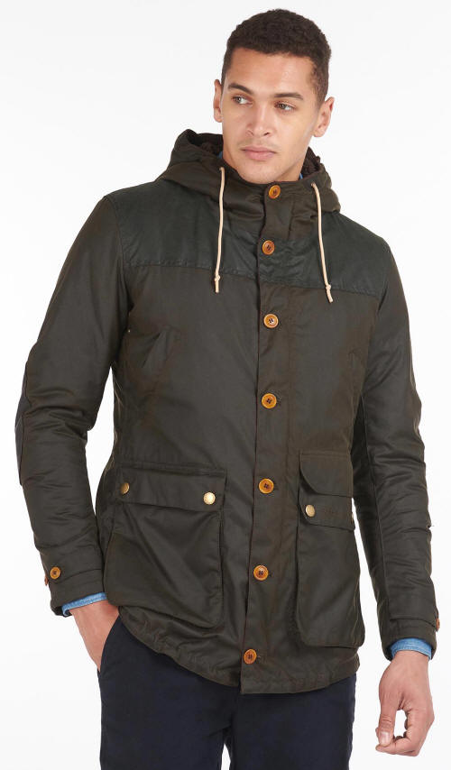 Barbour Game Waxed Cotton Parka