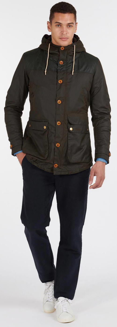 Barbour Game Waxed Cotton Parka