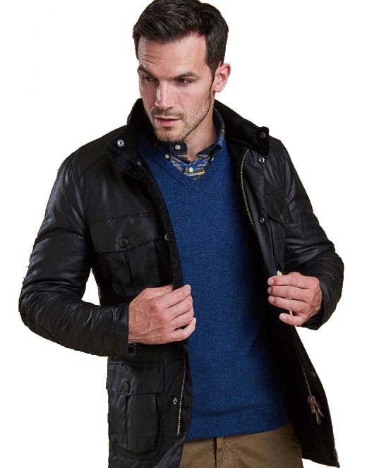 mens barbour corbridge waxed jacket