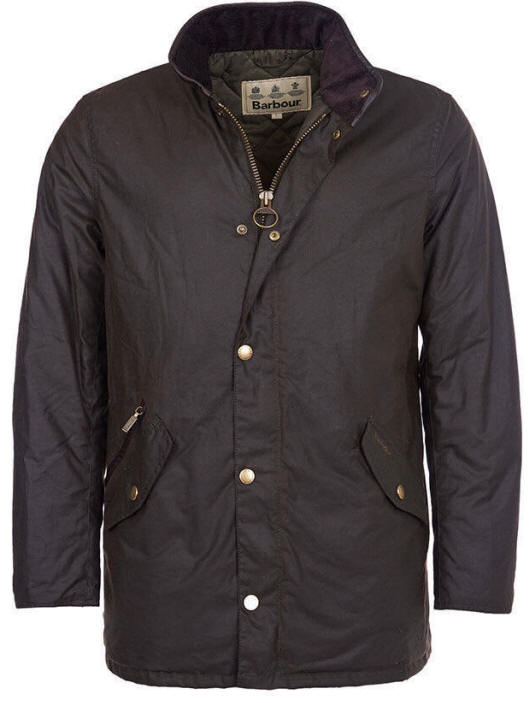 barbour mens wax jacket olive