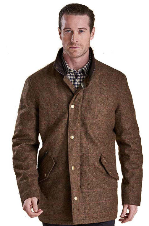 barbour tweed blazer