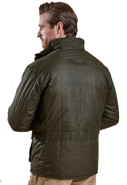 barbour winter coat mens