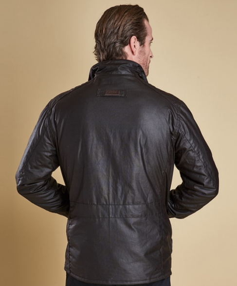 barbour waxed down jacket