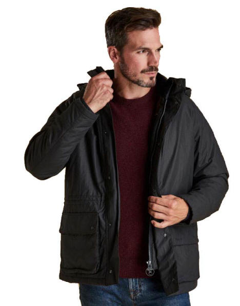 barbour woodfold waterproof jacket