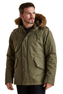 barbour coldhurst waterproof breathable parka jacket