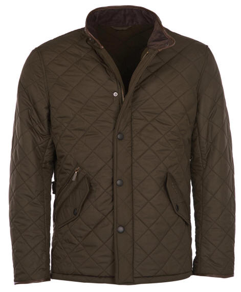 Barbour Powell Quilted Jacket Olive - MQU0281OL51