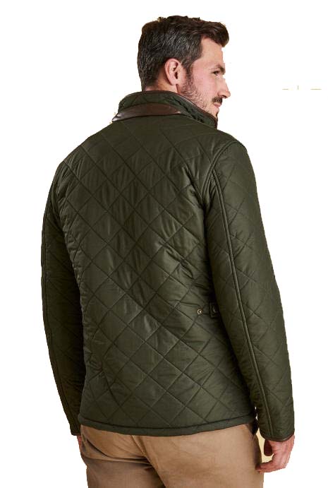 barbour powell jacket sage