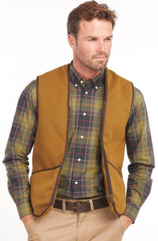 Barbour Warm Pile Waistcoat/Zip-In Liner