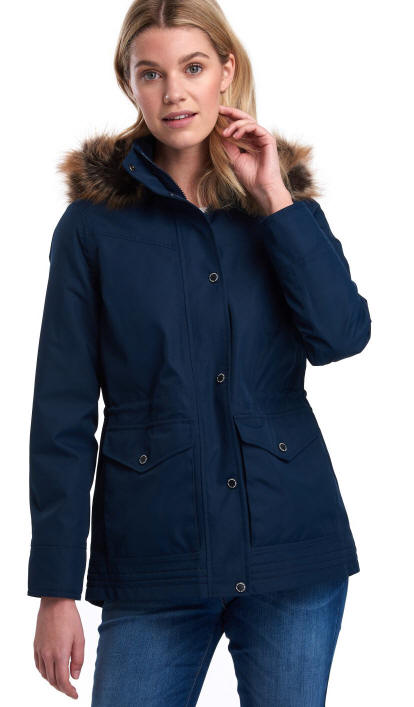 barbour yearling waterproof breathable parka jacket