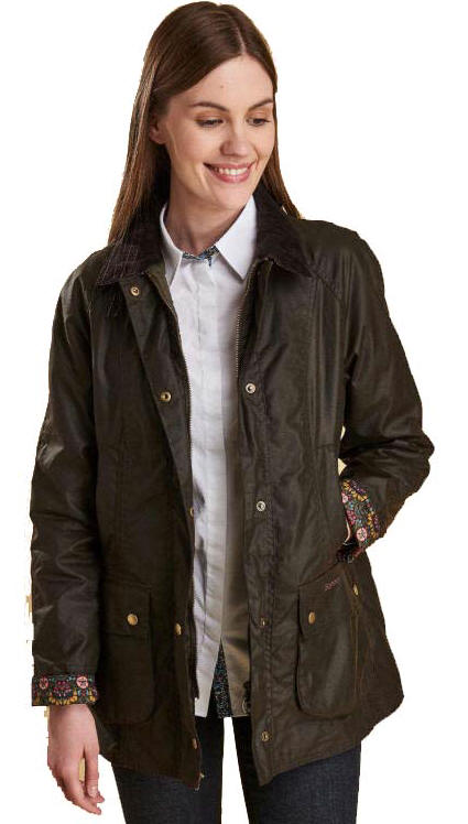Barbour Womens Abbey Wax Cotton Jacket 