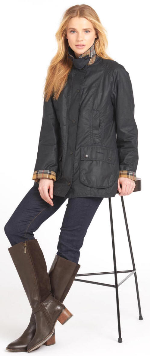 Barbour Beadnell Wax Jacket