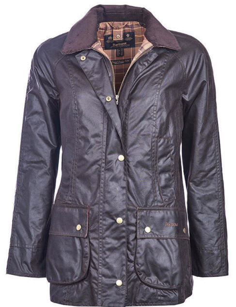barbour ladies beadnell wax jacket