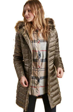 barbour berneray quilted coat