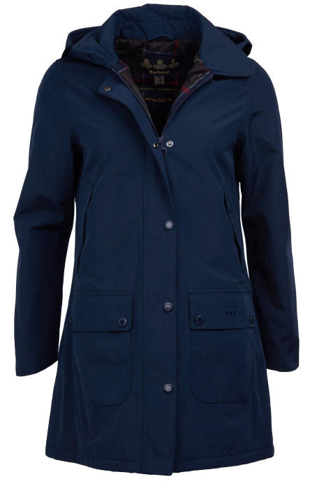 Barbour Womens Brisk Waterproof Jacket Navy - LWB0559NY71 | Red Rae ...