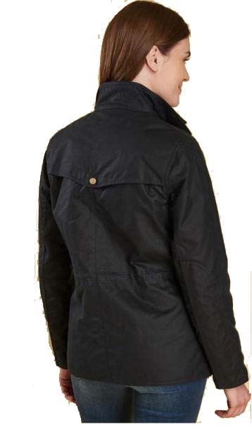 garen Verbeteren Benodigdheden Barbour Womens Chaffinch Wax Jacket Navy - LWX0876NY51 | Red Rae Town &  Country