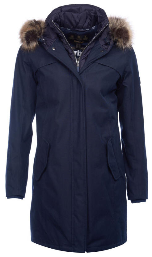 barbour yearling waterproof breathable parka jacket