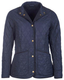 barbour devon jacket navy