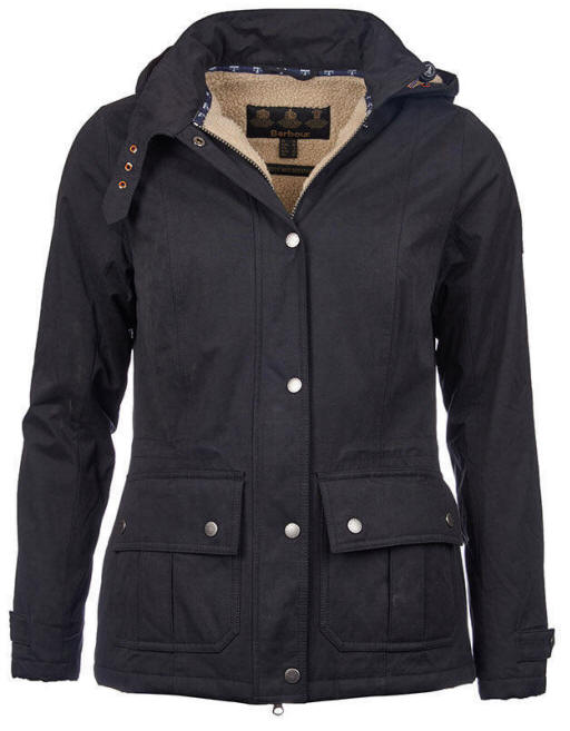 barbour ladies long waterproof coat off 