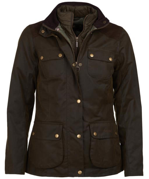 ladies barbour wax jacket