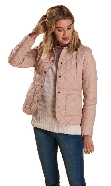 pink barbour jackets