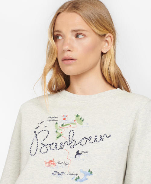 Barbour Driftwood Sweatshirt