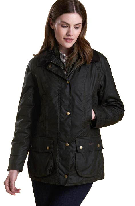 ladies barbour bomber jacket