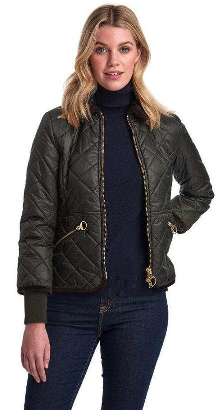 barbour ladies bomber jacket