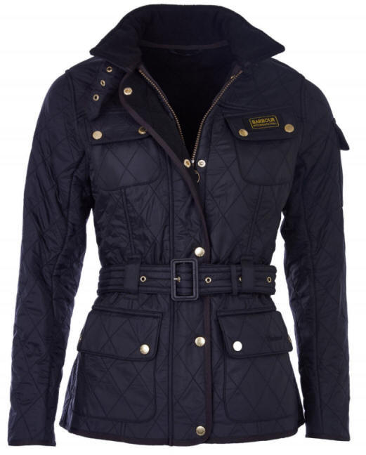 ladies red barbour jacket sale