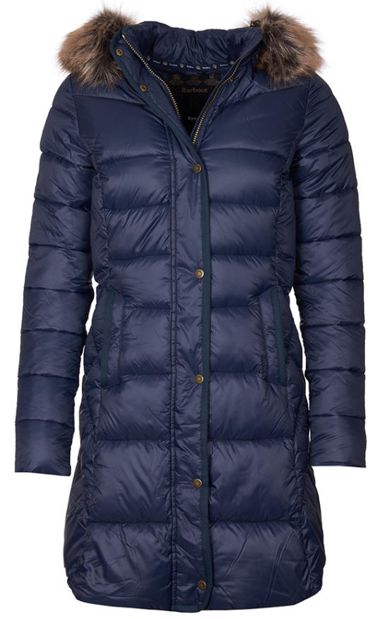 Barbour Womens Jamison Quilt Winter Jacket Navy - LQU1229NY71 | Red Rae ...