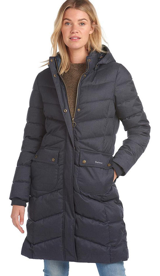 Barbour Womens Kingston Quilted Jacket Navy - LQU1231NY71 | Red Rae ...