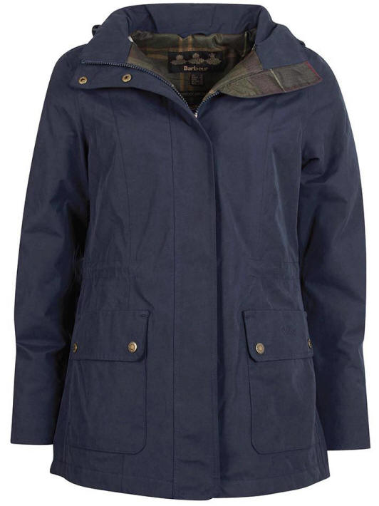 Barbour Womens Lockwood Waterproof Jacket Navy - LWB0652NY71 | Red Rae ...