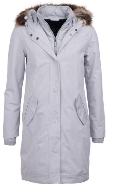 barbour ladies long waterproof coat