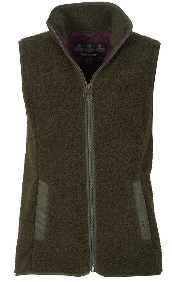 barbour fleece gilet